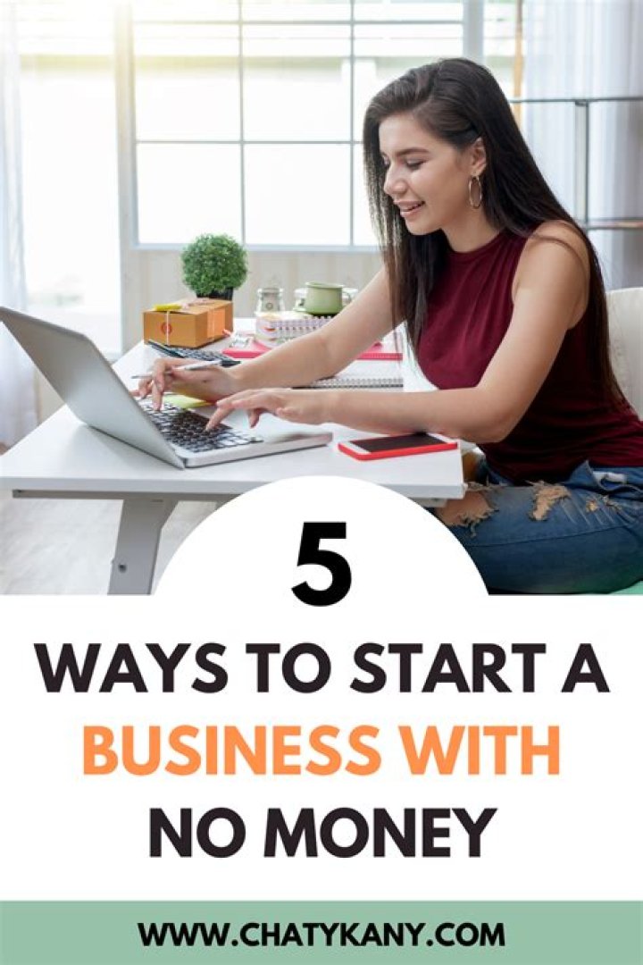 How do I start my own business with no money in Texas?