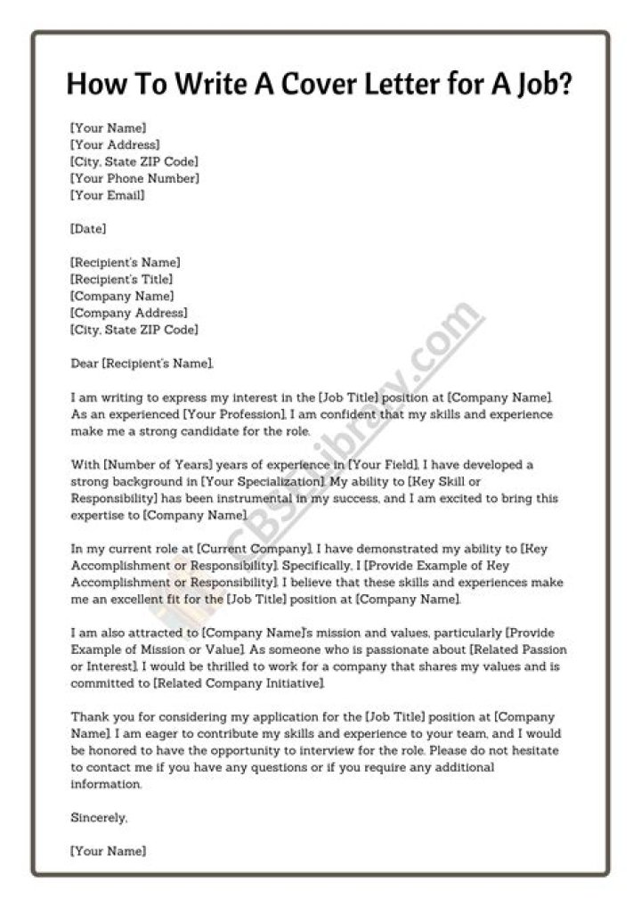 How do I write a cover letter for a computer job?