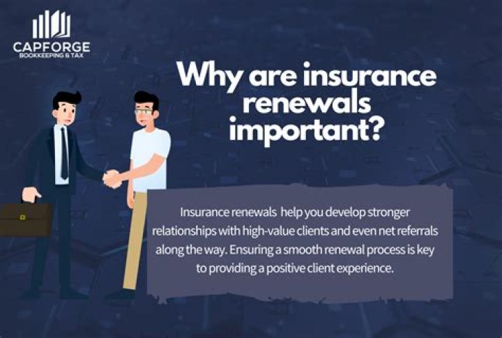 How do insurance renewals work?