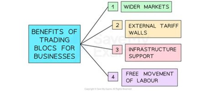 How do trade blocs affect businesses?