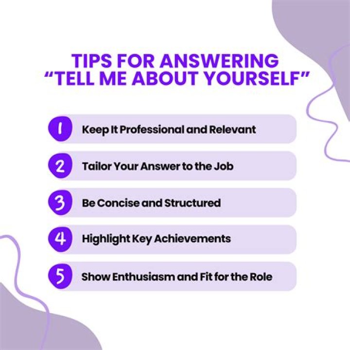 How do you answer tell me about your goals?