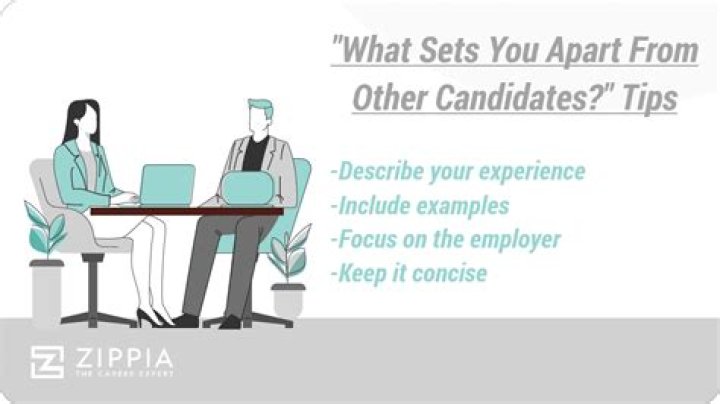 How do you answer what sets you apart from other applicants?
