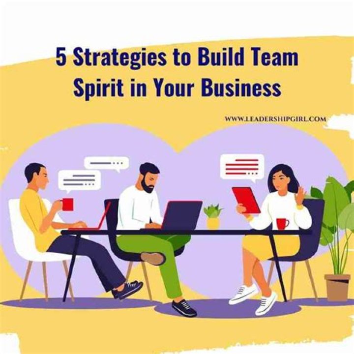 How do you build team spirit?
