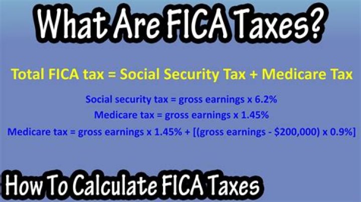 How do you calculate FICA tax?