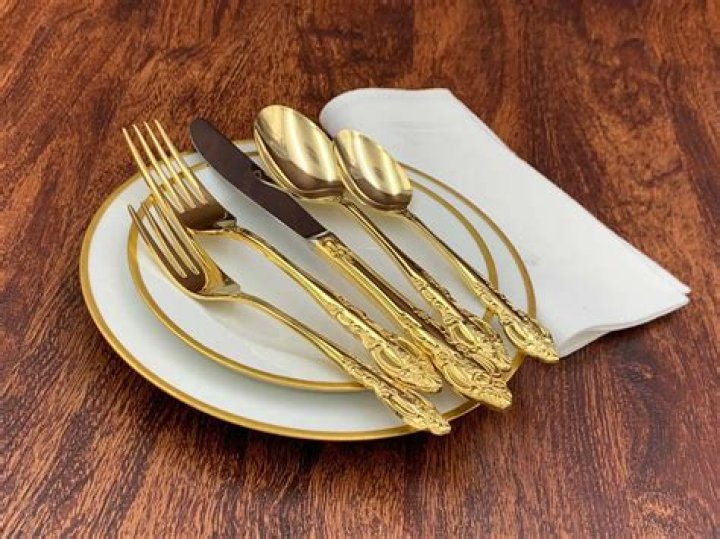 How do you clean gold rimmed plates?