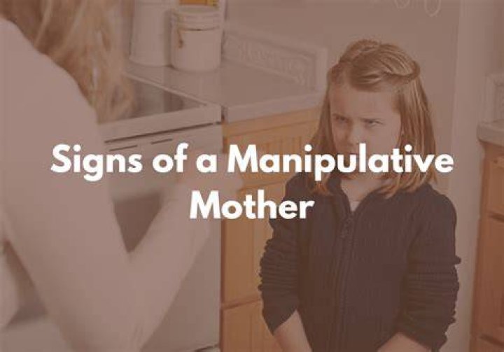 How do you deal with a manipulative older mother?