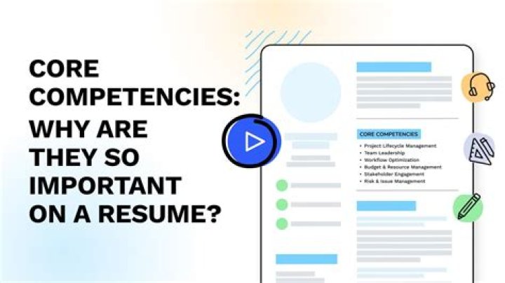 How do you demonstrate competencies on a job application?