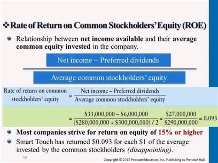 How do you find common stockholders?