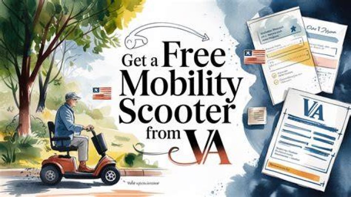 How do you get a motorized scooter through the VA?