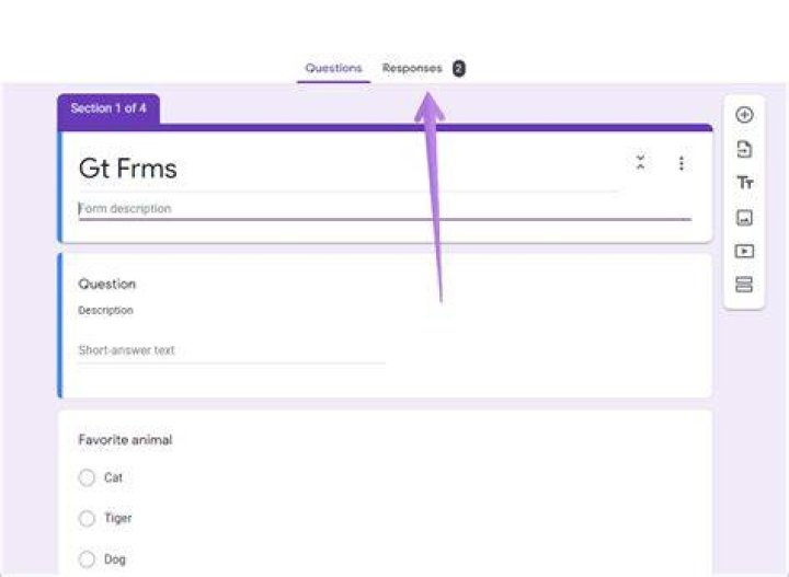 How do you give answers to forms?