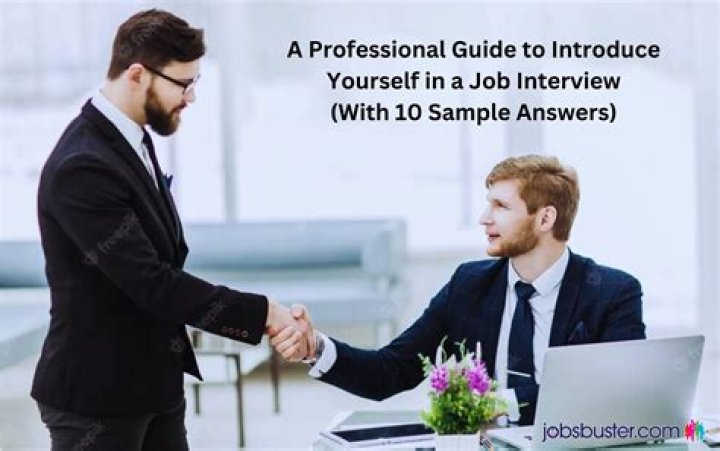 How do you introduce your current job?