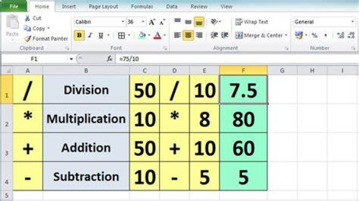 How do you make Excel formulas calculate?