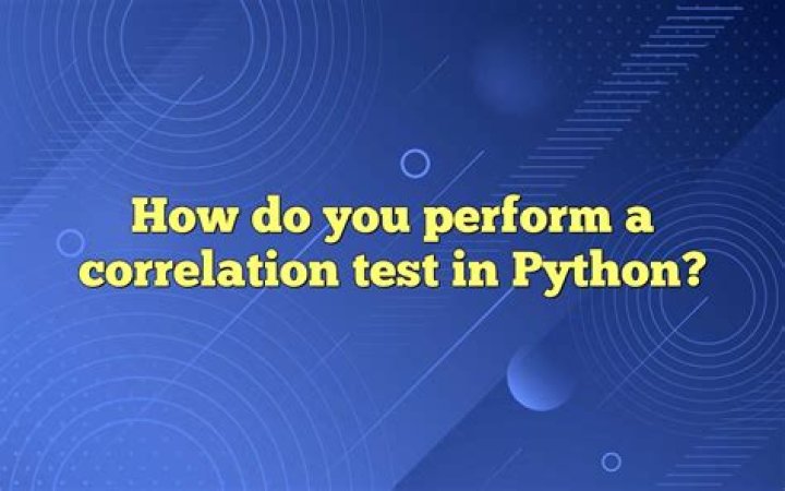 How do you perform test?