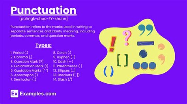 How do you punctuate a list of places?