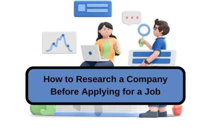 How do you research a company before applying?