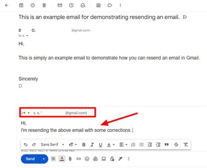 How do you resend an assignment?