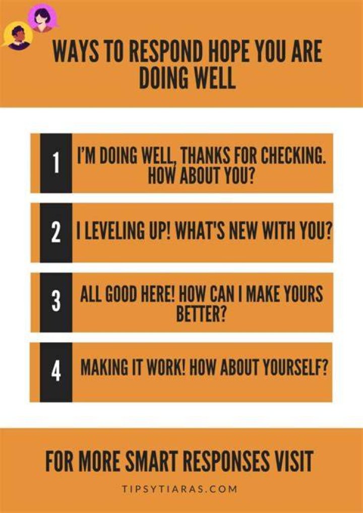 How do you respond professionally?