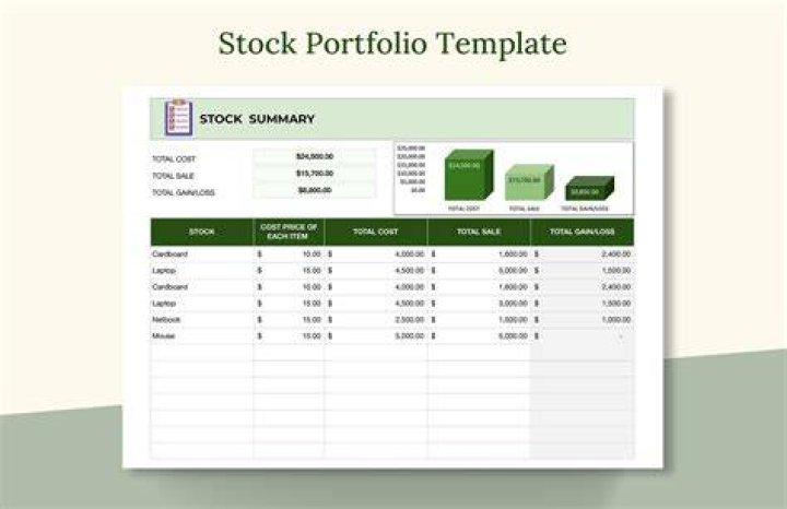 How do you start a portfolio statement?