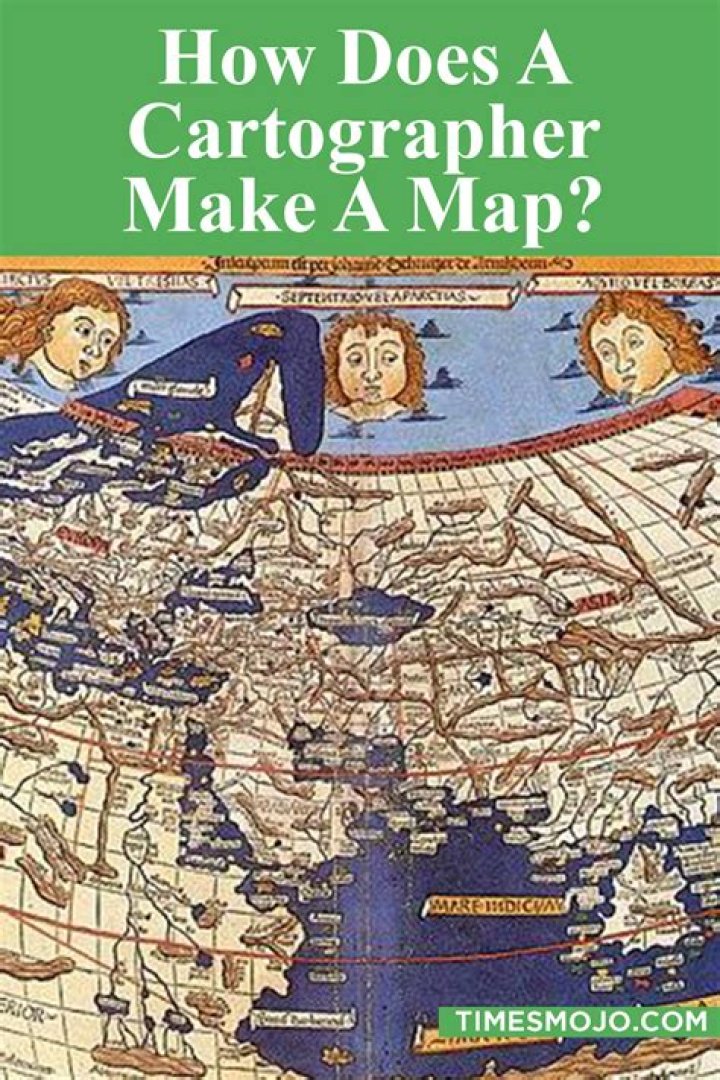 How does a cartographer make a map?