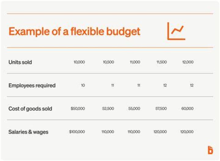 How does a flexible budget work?