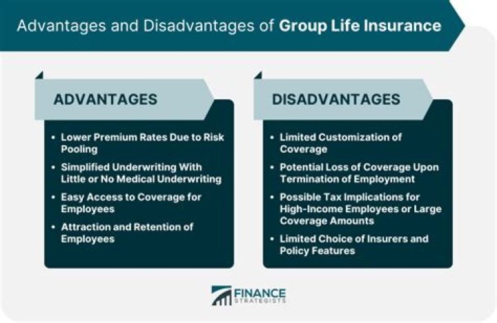 How does a group life insurance policy work?