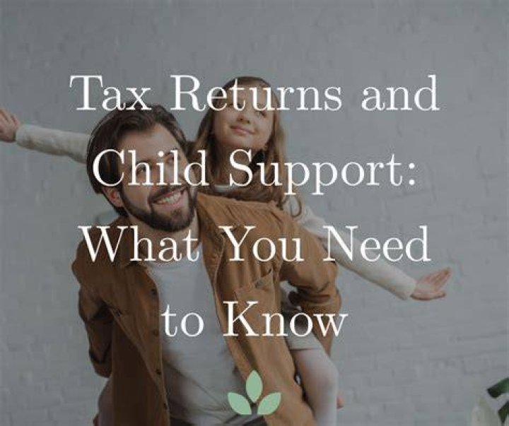 How does child support affect my tax return?