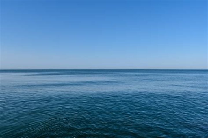 How far can you see on the horizon from the ocean shore?