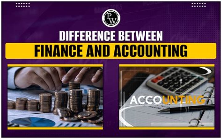 How is finance related to accounting?