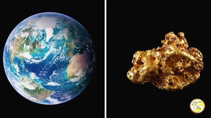 How is gold usually found on Earth?