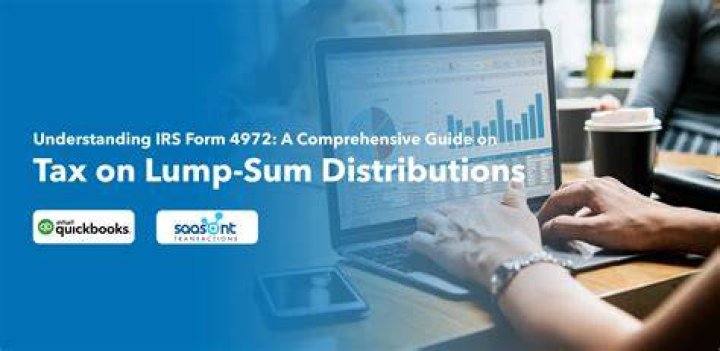 How is tax calculated on lump sum?