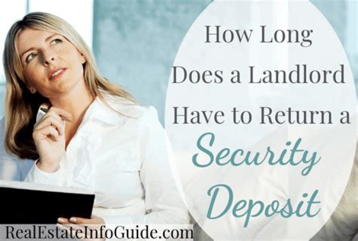 How long does landlord have to return security deposit in Delaware?