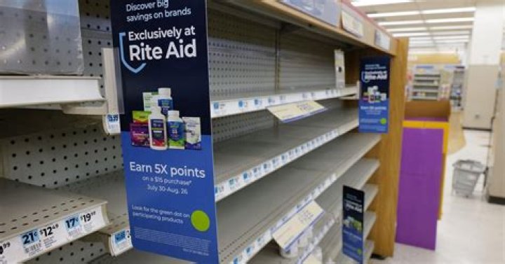 How many stores does Rite Aid have left?