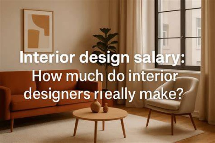 How much do interior designers make monthly UK?