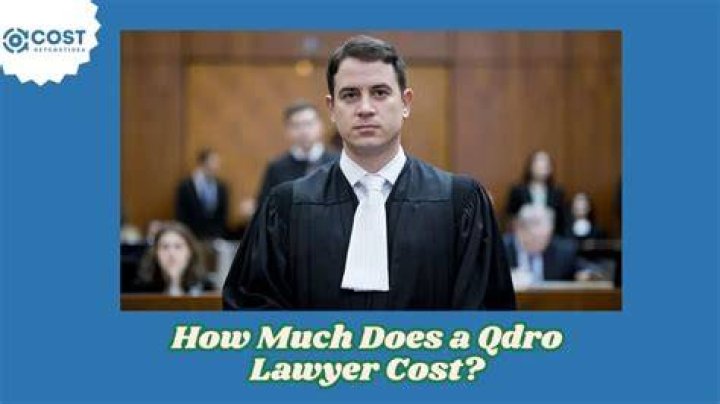 How much does a QDRO lawyer cost?