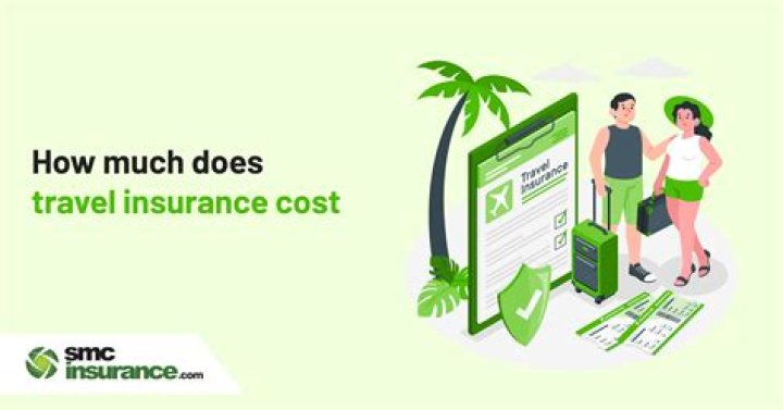 How much does a travel insurance cost?