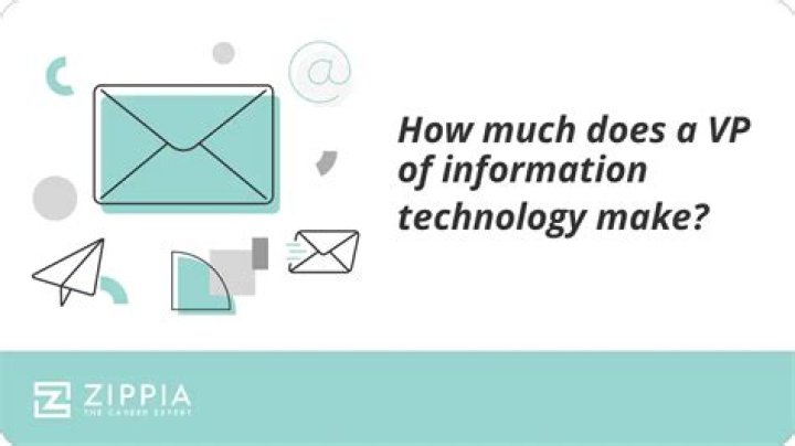 How much does a VP of information technology make?