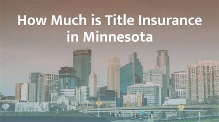 How much does title insurance cost in Minnesota?