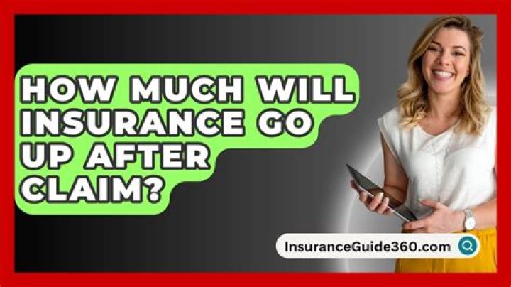 How much does your insurance go up if you back into someone?