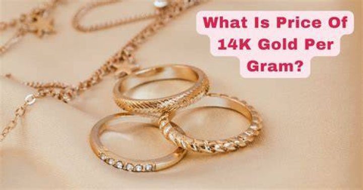 How much is 14K white gold worth today?