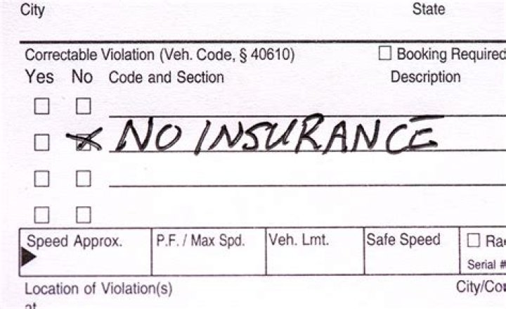 How much is a ticket for no proof of insurance in Arkansas?