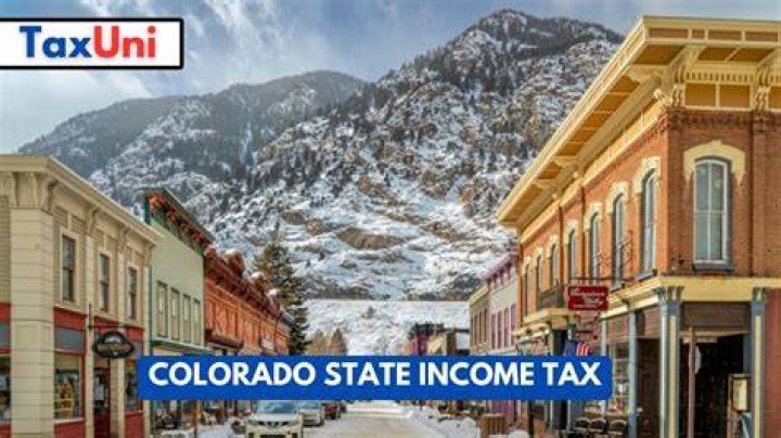 How much is the Colorado state income tax?