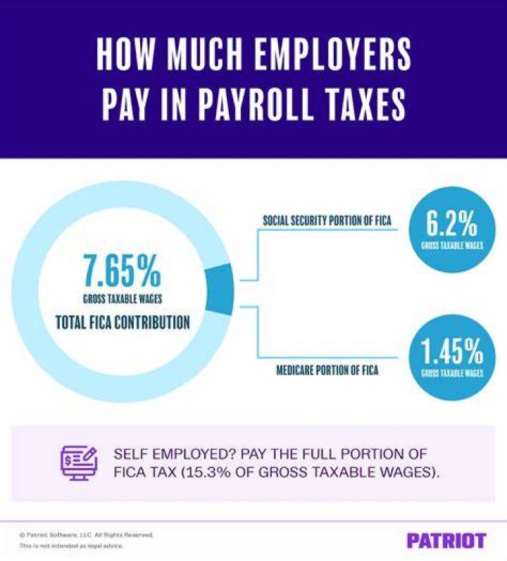 How much is the employee portion of payroll taxes?