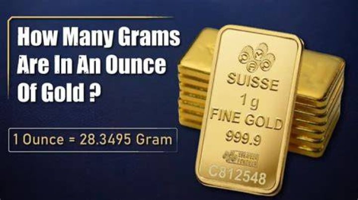 How much money do you get from an ounce of gold?