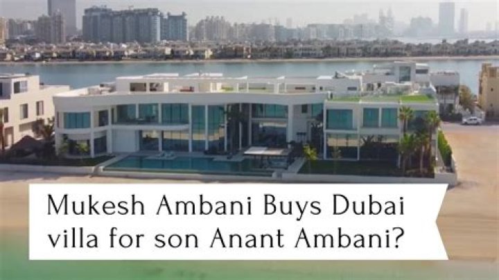 How much property does Mukesh Ambani have in 2020?