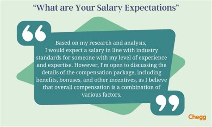 How much should I put for expected salary?