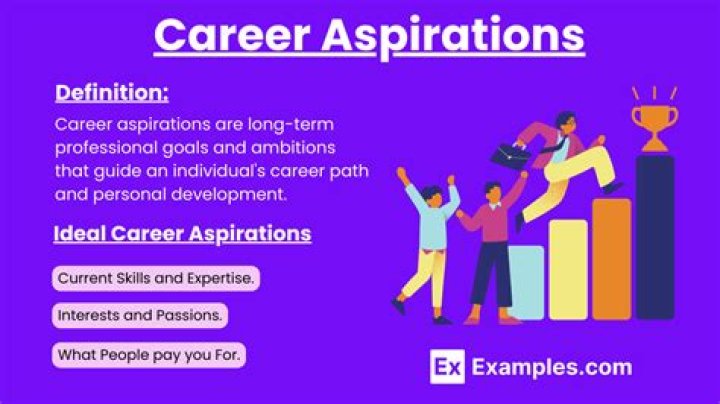 How would you describe your career aspirations?