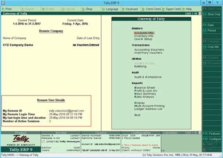 In which year did Tally Solutions introduce tally erp9?