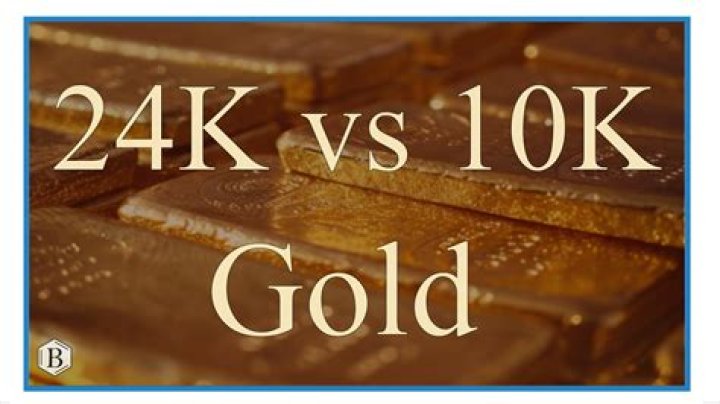 Is 10K or 24k gold better?
