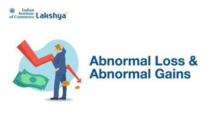 Is abnormal loss an expense?