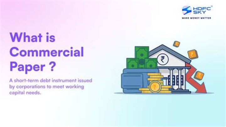 Is commercial paper working capital?